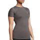 Tommie Copper Women's Pro-Grade Shoulder Centric Support Shirt, Slate Grey, Large