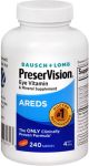 PreserVision AREDS Eye Vitamin & Mineral Supplement, Contains Vitamin C, A, E, Zinc & Copper, 240 Tablets