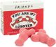 Paladone Friends TV Show Lobster Bath Fizzers - Two 50g You are My Lobster Tropical Bath Fizzies, Pink