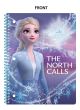 Disney Frozen 2, 1-Subject Spiral Notebook, 80 Sheets, Wide Ruled, 3-Hole Punched