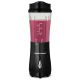 Hamilton Beach Personal Blender with Travel Lid for Smoothies & Protein Shakes, Portable, Fits Most Car Cup Holders, Black