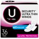 U by Kotex Security Ultra Thin Pads with Wings Regular Unscented 36 Count - 27538323-1.jpg