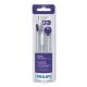 Philips In-Ear Headphones, Purple