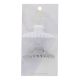 Scunci Collection Hair Jaw Clips, Pearlized White & Gray, 2-Pieces