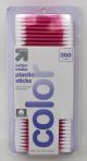 Up & Up Color Cotton Swabs Plastic Sticks 300 Count (Pack of 2) - 3432a086-e595-48dd-aed2-4476db6abbc6.4b0883acc7ba856f29444ad4ff0ffdf9.jpg