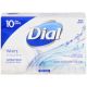 Dial Antibacterial Deodorant Bar Soap, White, 4 oz, 10 Bars