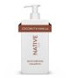 Native Moisturizing Shampoo, Coconut & Vanilla, Sulfate & Paraben Free, 16.5 oz