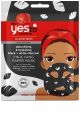 Yes To Tomatoes Detoxifying & Hydrating Black & White Charcoal Paper Face Mask, 0.67 Oz.