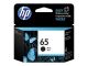 HP 65 Black Ink Cartridge  Works with HP AMP 100 Series, HP DeskJet 2600, 3700 Series, HP ENVY 5000 Series  Eligible for Instant Ink  N9K02AN