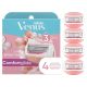 Gillette Venus Comfort Glide White Tea Women's Razor Blade Refills, 4 Count