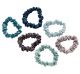 Lokks Blue Mini Scrunchies, 6 pack