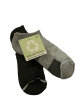 Low-Cut Socks - Light Gray and Dark Gray 2-Pack (Adult One Size) - Made from Recycled Fibers - 586676d1-38ad-403e-967f-13c42f1dad36.210bb687b2636057c06c7fbd0cf0885f.png