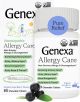 Genexa Allergy Care for Adults | Non-Drowsy, Allergy & Decongestant Relief | Delicious Organic Acai Berry Flavor | Homeopathic Remedy Made Clean | 60 Chewable Tablets