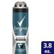 Degree Ultra Clear Long Lasting Men's Antiperspirant Deodorant Dry Spray, Woody, 3.8 oz