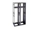 Middle Atlantic Slim 5 5-43 - Rack mounting frame - black - 43U - 19