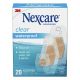 Nexcare Waterproof Clear Bandages, Assorted Sizes, 20 Count