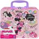 Minnie Mouse 48-Piece Puzzle in Tin with Handle, for Families and Kids Ages 4 and up