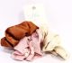 Hive and Co. 3 Pc. Fabric Scrunchie Set, Pink, Brown, Cream - 3 Ct