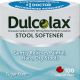 Dulcolax Gentle Relief Stool Softener Laxative, Docusate Sodium, 100mg Liquid Gel Tablets, 100 Count