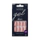 KISS Gel Fantasy Allure Glazed Donut Press-On Nails, Pink, Medium, Coffin Shape, 31 Ct.