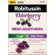 Robitussin Medi-Soothers Elderberry Throat Lozenges, Long-Lasting Cough + Sore Throat Pain Relief - 16 Count