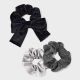 Textured Bow Hair Twister Set 3pc - a New Day™ Gray - 829664281-1.jpg