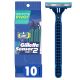 Gillette Sensor2 Plus Pivoting Head Men's Disposable Razors, 10 Count