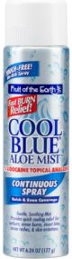 Fruit of the Earth Fruit of the Earth Cool Blue Aloe Mist Continuous Spray, 6 oz