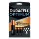 Duracell® Optimum Batteries, AAA, 1.5 V, 8 Batteries/Pack (DUROPT2400B8PRT)