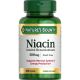 Nature’s Bounty Flush Free Niacin 500 mg Capsules for Energy Metabolism, 120 Ct