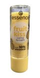 essence Fruit Kiss Caring Lip Balm with 10% Almond Oil, 05 Pineapple Vibes 0.16 oz