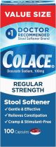 Colace® Regular Strength Capsules 100ct - 8f2ffead-ef98-40b8-a652-4b3796ded17a.33ff8aa5f947e8832bb02604e19772f3.jpg