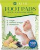 IKIMI 100 Ginger Foot Pads for Better Sleep, Stress Relief and Foot Care - Bamboo Vinegar and Wormwood Powder Patches - 923669825-1.jpg