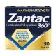 Zantac 360 Prevents & Relieves Heartburn 20mg Famotidine USP Tablets /Acid Reducer, 50 ct.