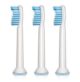 Philips Sonicare Sensitive Replacement Toothbrush Heads For Sensitive Teeth, HX6053/64, 3-pk