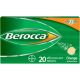 Berocca Energy Vitamin Supplement Effervescent Tablets, Orange, 20 Ct