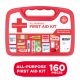 Johnson & Johnson All-Purpose Portable Compact First Aid Kit, 160 pc - Johnson-Johnson-All-Purpose-Portable-Compact-First-Aid-Kit-160-pc_874ce4a6-983f-4490-9160-90c10542f64f.78035be4a95593e4fbc6c3e3ccfffea0.jpg