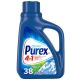 Purex Liquid Laundry Detergent, Mountain Breeze, 50 Fluid Ounces, 38 Loads - Purex-Liquid-Laundry-Detergent-Mountain-Breeze-50-Fluid-Ounces-38-Loads_a2603592-ee0d-4f63-ac5c-60e51e60f5a5.e79fc6eda72ab84459ae6bd8758ca5e3.jpg