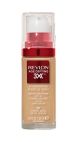 Revlon Age Defying 3X Makeup Foundation, Firming, Lifting and Anti-Aging Medium, Buildable Coverage with Natural Finish SPF 20, 020 Tender Beige, 1 fl oz