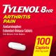 Tylenol 8 Hour Arthritis & Joint Pain Acetaminophen Caplets, 100 Count