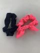 2 pc Scrunchies by Scunci, Pink and Blue