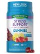 Stress Relief Gummies | with Gaba and L Theanine | 48 Lemon Strawberry Gummies | Non-GMO, Gluten Free Supplement | by Nature's Truth