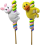 Albert's Easter Plush Rabbit and Duck with Lollipop 1.76 oz. - b129a992-f1cf-4f2c-9318-309afcb5b91a.2a239d35746376f8389ac2dd24be0cd7.png