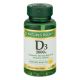 Nature's Bounty Vitamin D3 2000 IU Softgels, 150 Softgels