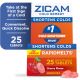 Zicam Cold Remedy Zinc Rapidmelts, Cherry Flavor, Homeopathic Cold Shortening Medicine, 25 Count