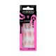 KISS imPRESS Press-On Manicure Halloween, Pink, Short Length, 'Bad Bone', Square Shape, 33 Ct.