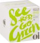 Oi Organic Cotton Tampons, Box of 16 Regular Tampons, Compact Plant-Based Applicator