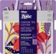 Ziploc Brand Boho Collection Essential Stuff Accessory Bags, 5 Bags