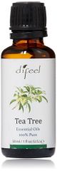 Difeel Tea Tree 100% Pure Essential Oils 1 fl. oz. Bottle - ca6bca4c-d8e0-4fb9-830d-24eb085485da.43c2af380dd05271757c772142f0deab.jpg