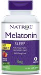 Natrol Melatonin Fast Dissolve Tablets, Helps You Fall Asleep Faster, Stay Asleep Longer, Easy to Take, Dissolves in Mouth, Faster Absorption, Maximum Strength, Strawberry Flavor, 3mg, 200 Count